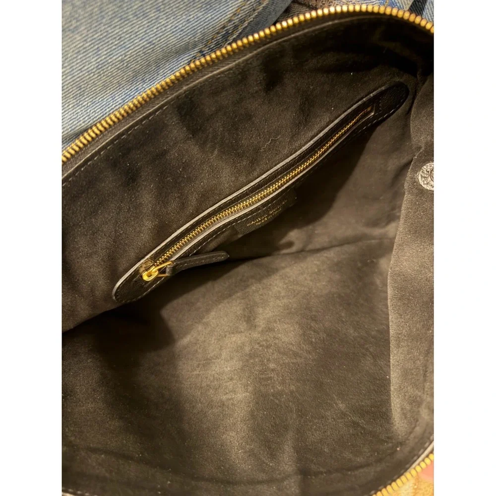 Mansur Gavriel Black Leather Shoulder Bag